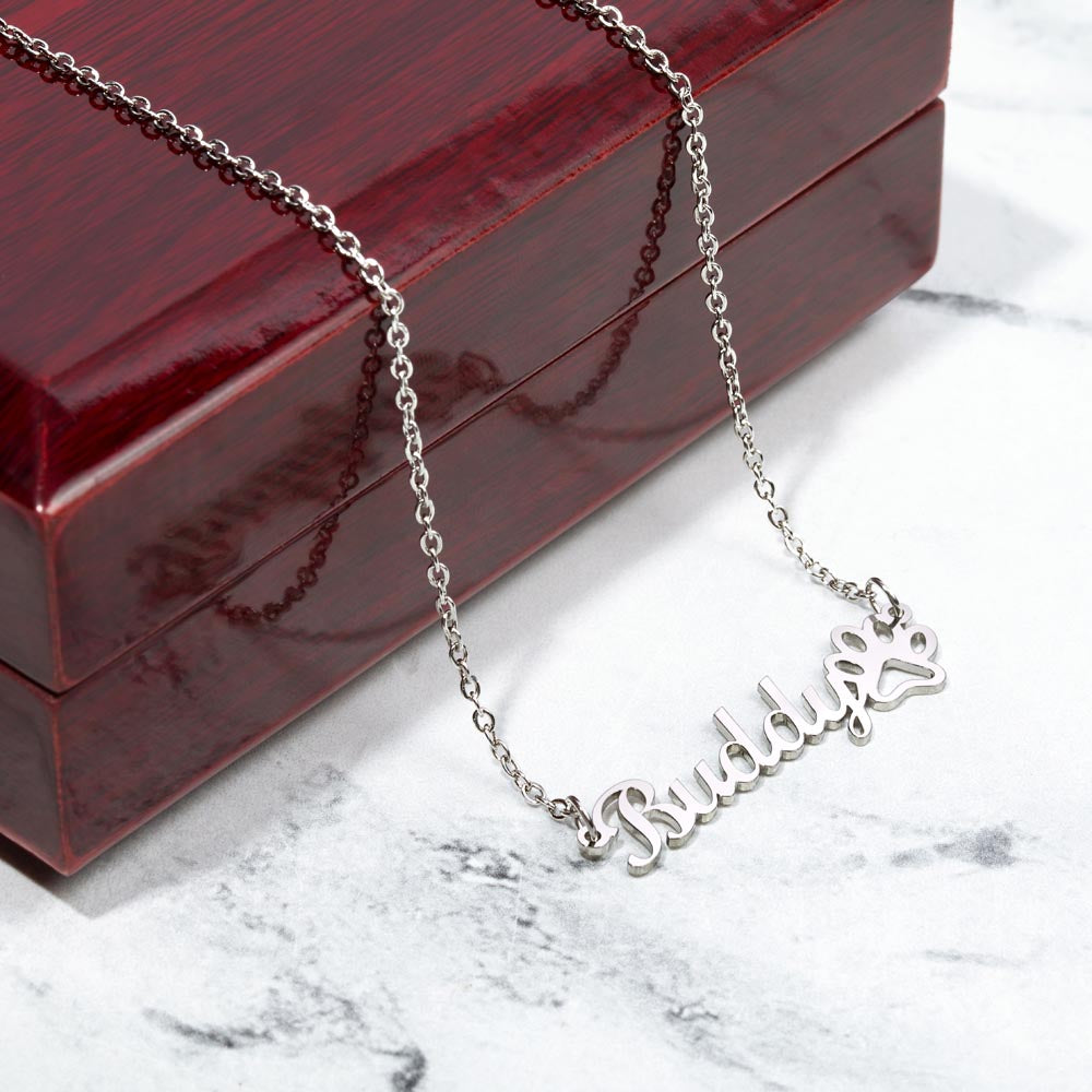Personalized Necklace with your Pet&