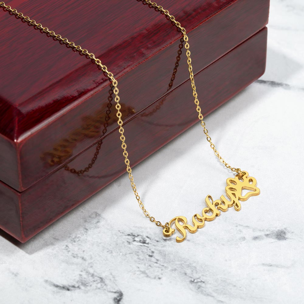 Personalized Necklace with your Pet&