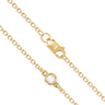 Premium diamond cut cable with lab diamond